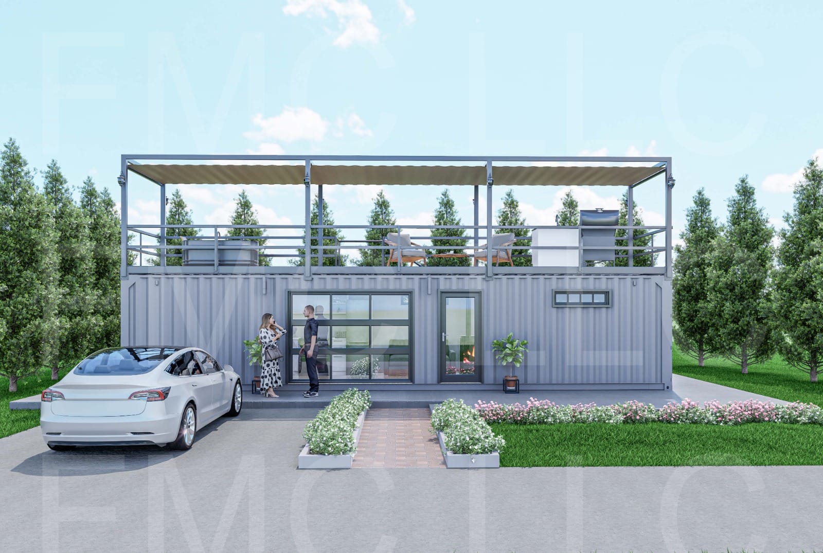 40 Ft Airbnb – Custom Shipping Containers Homes, Offices and More