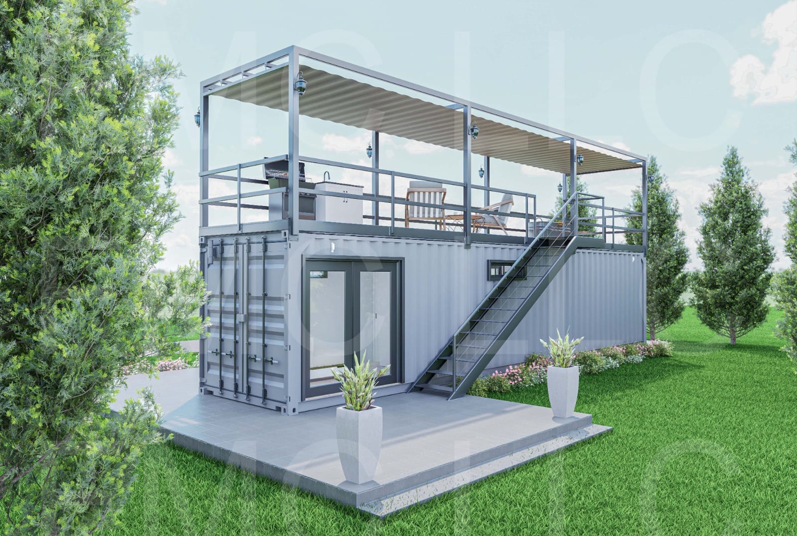 40 Ft Airbnb – Custom Shipping Containers Homes, Offices and More